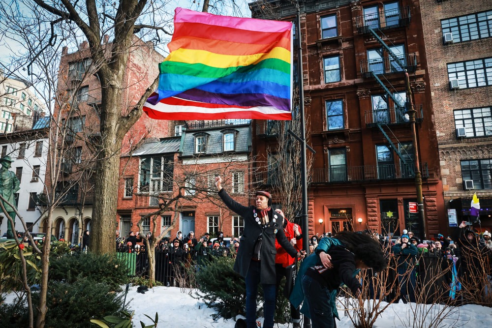 US · New York Trump Administration Agrees to Keep Stonewall Pride Flag Flying US · New York Trump Administration Agrees to Keep Stonewall Pride Flag Flying