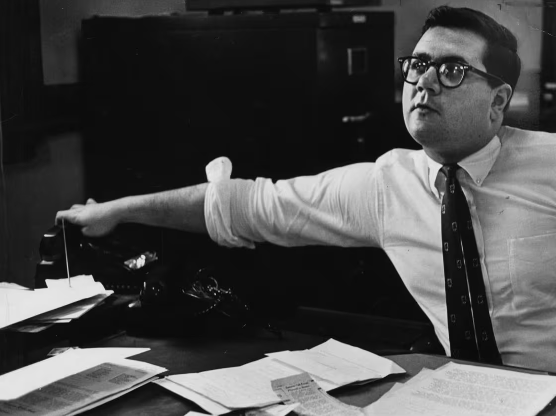 Frank was Boston Mayor Kevin White's assistant in 1968.Joyce Dopkeen / Boston Globe via Getty Images
