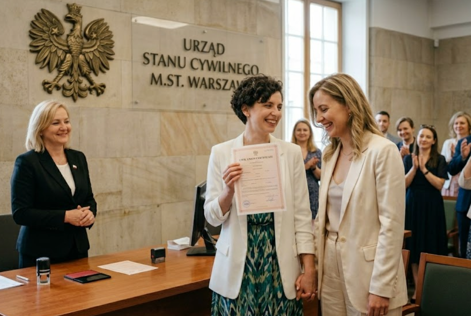 Poland Warsaw Registry Processes First Foreign Same-Sex Marriage Registration in Poland Following Historic Legal Battle Poland Warsaw Registry Processes First Foreign Same-Sex Marriage Registration in Poland Following Historic Legal Battle