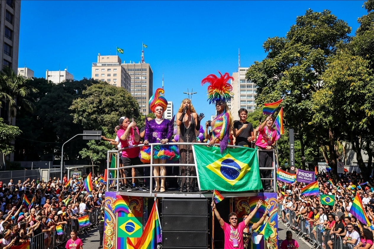 Brazil São Paulo 30th Pride Parade Brazil São Paulo 30th Pride Parade