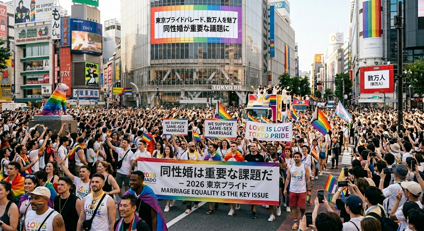 Japan Tokyo Pride Attracts Tens of Thousands; Marriage Equality Emerges as Central Issue