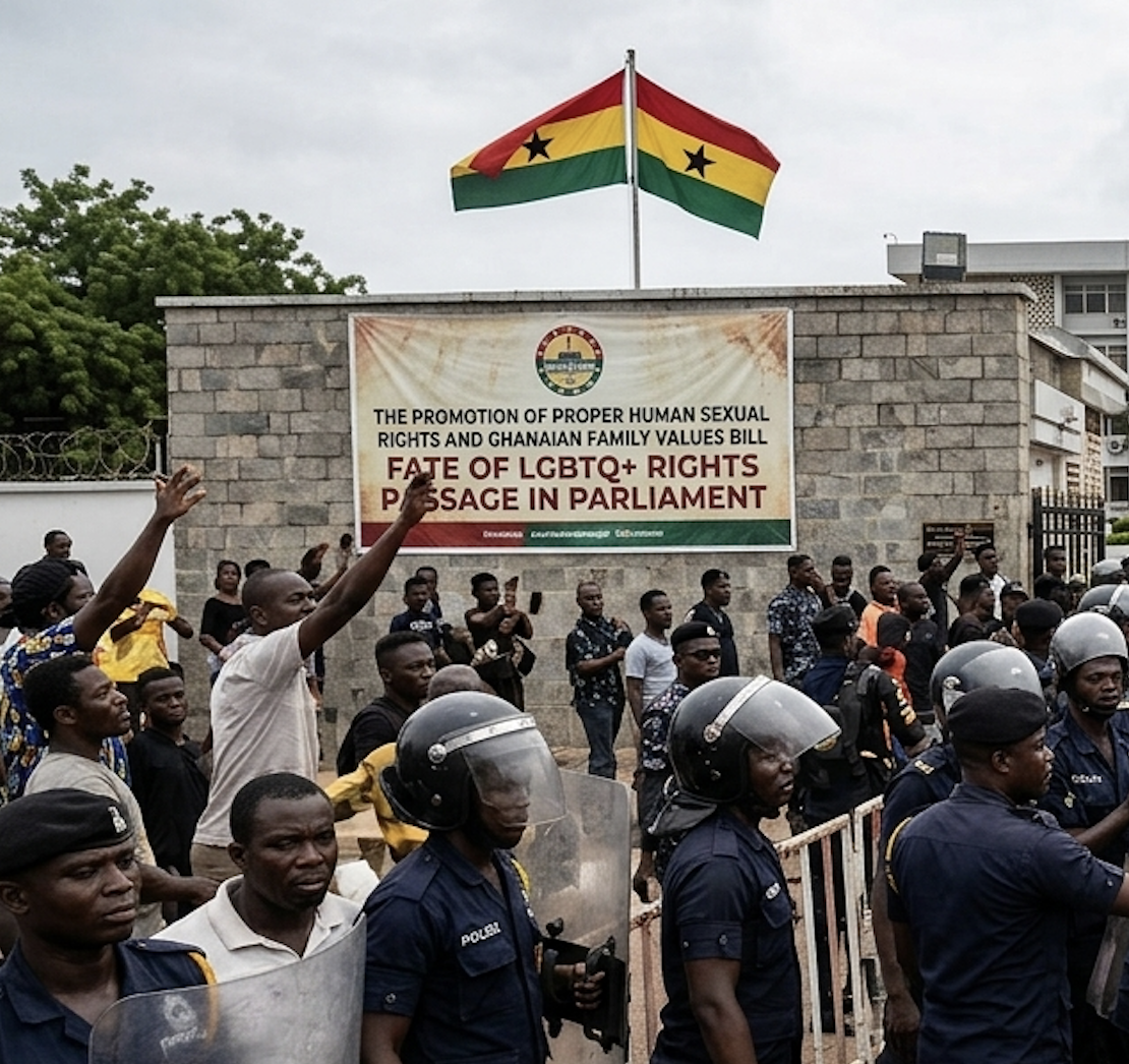 Ghana Parliament Passes Anti-LGBTQ+ Legislation Amid Procedural Chaos; Supporters Call for Bill Recall Ghana Parliament Passes Anti-LGBTQ+ Legislation Amid Procedural Chaos; Supporters Call for Bill Recall