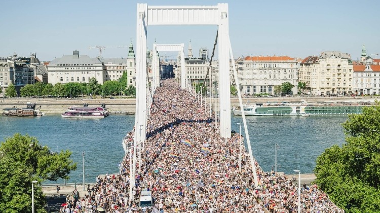 Hungary Budapest Pride Proceeds with Tens of Thousands Participating Following Electoral Change Hungary Budapest Pride Proceeds with Tens of Thousands Participating Following Electoral Change