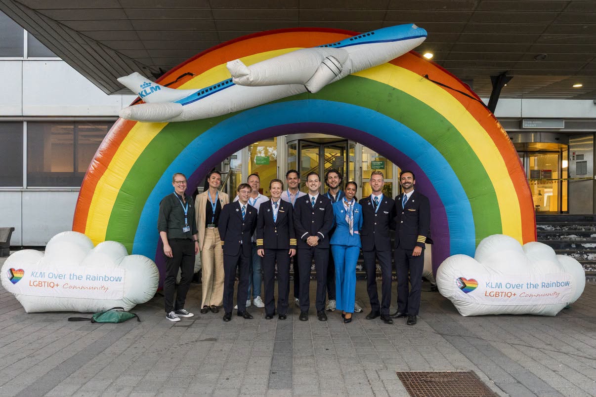 Netherlands: KLM Pilot Marks Coming Out Day Championing Workplace Inclusion
